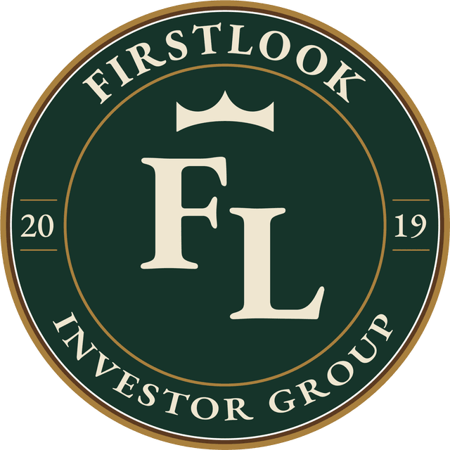 FirstLook Investor Group crest seal, est. 2019